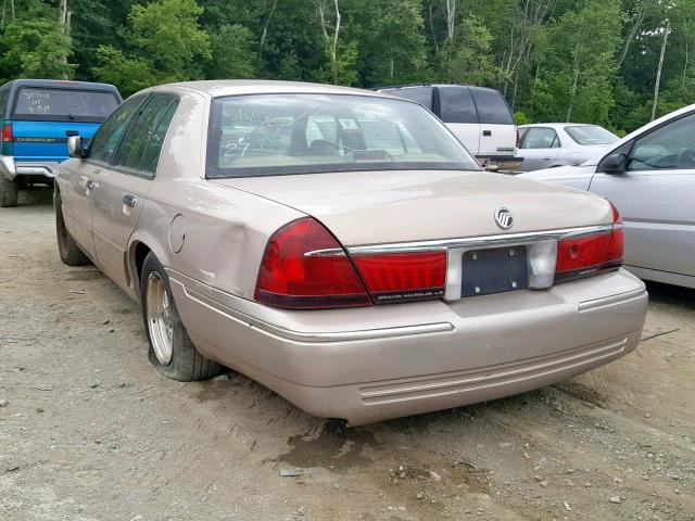 2MEFM75W8WX666584 - 1998 MERCURY GRAND MARQ BEIGE photo 3