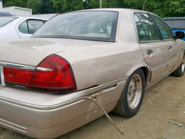 2MEFM75W8WX666584 - 1998 MERCURY GRAND MARQ BEIGE photo 9