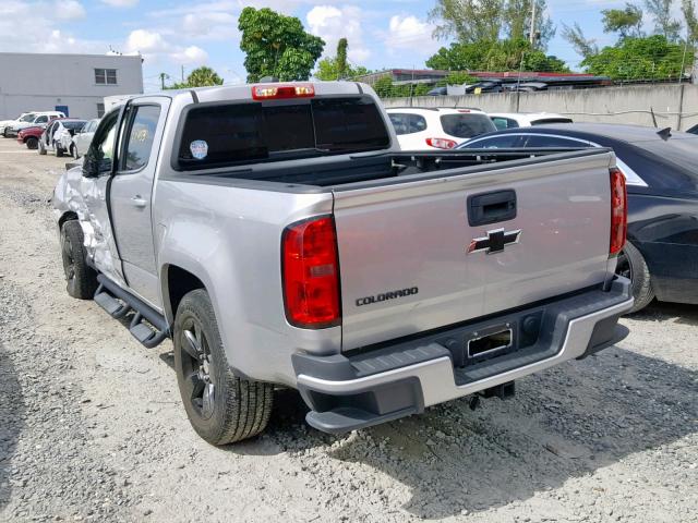 1GCGSBE37F1226739 - 2015 CHEVROLET COLORADO L SILVER photo 3