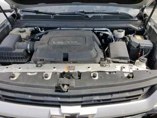 1GCGSBE37F1226739 - 2015 CHEVROLET COLORADO L SILVER photo 7