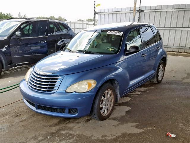 3A4FY58B07T586695 - 2007 CHRYSLER PT CRUISER BLUE photo 2