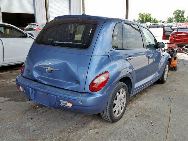 3A4FY58B07T586695 - 2007 CHRYSLER PT CRUISER BLUE photo 4