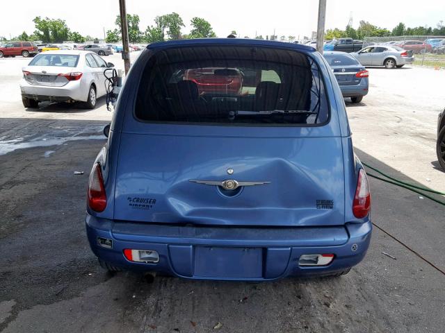 3A4FY58B07T586695 - 2007 CHRYSLER PT CRUISER BLUE photo 9