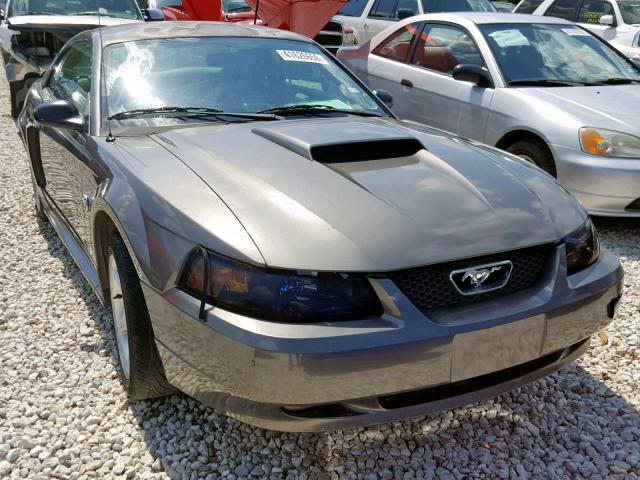 1FAFP42X64F157242 - 2004 FORD MUSTANG GT GRAY photo 1