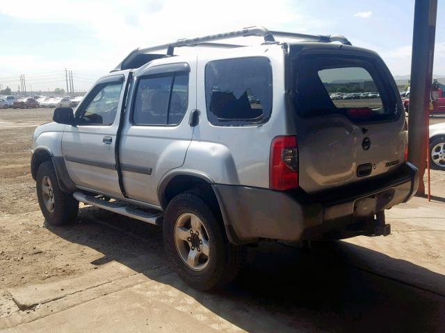 5N1ED28T44C657694 - 2004 NISSAN XTERRA XE SILVER photo 3