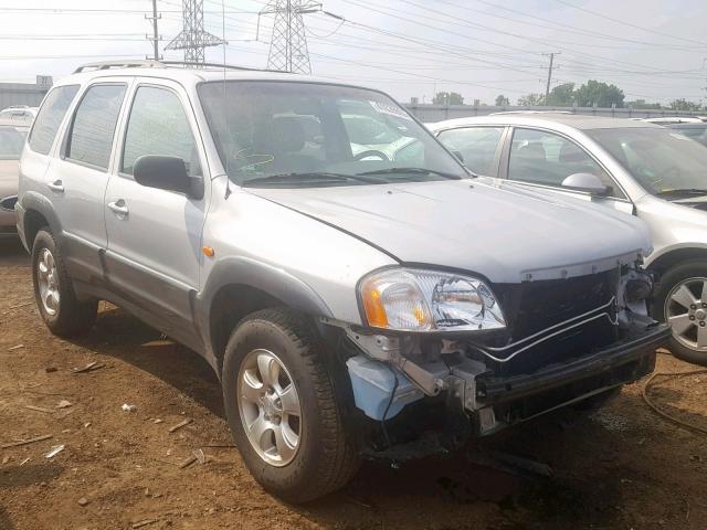 4F2CU08172KM63064 - 2002 MAZDA TRIBUTE LX SILVER photo 1