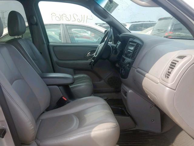 4F2CU08172KM63064 - 2002 MAZDA TRIBUTE LX SILVER photo 5