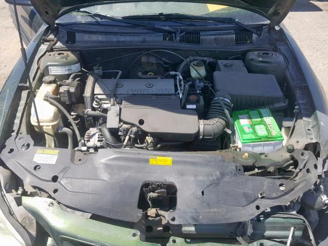 1G2NE12TXYM876684 - 2000 PONTIAC GRAND AM S GREEN photo 7