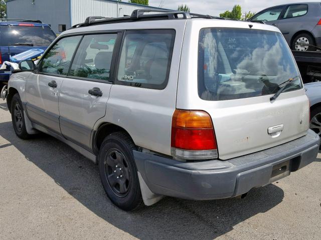 JF1SF6358YH704077 - 2000 SUBARU FORESTER L SILVER photo 3