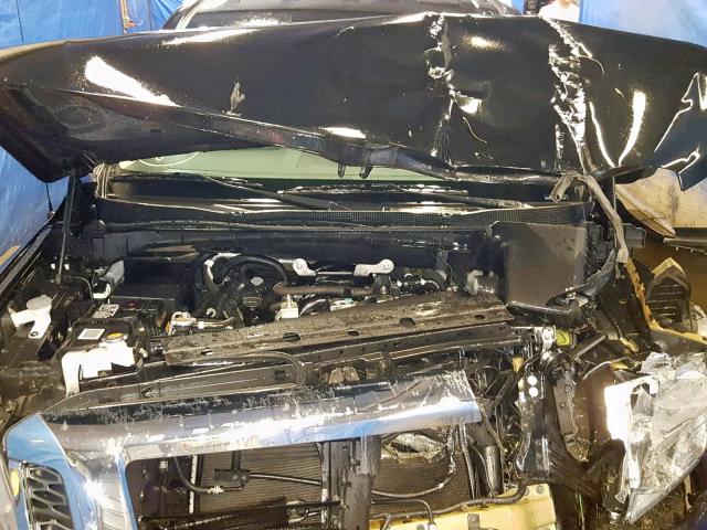 1N6AA1EJ6JN531469 - 2018 NISSAN TITAN S BLACK photo 7