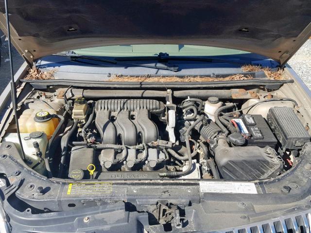 1MEHM42195G624185 - 2005 MERCURY MONTEGO PR 米色 照片 7