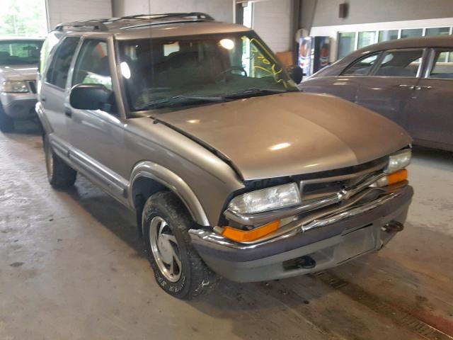 1GNDT13W7X2237489 - 1999 CHEVROLET BLAZER TAN photo 1