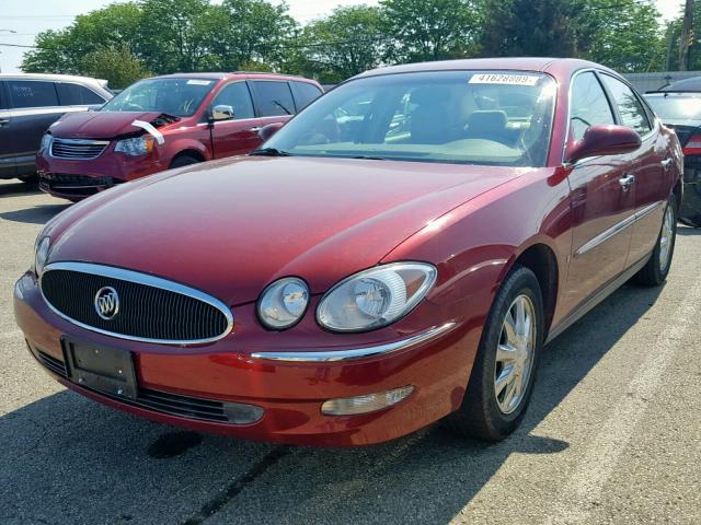 2G4WC582971155631 - 2007 BUICK LACROSSE C RED photo 2
