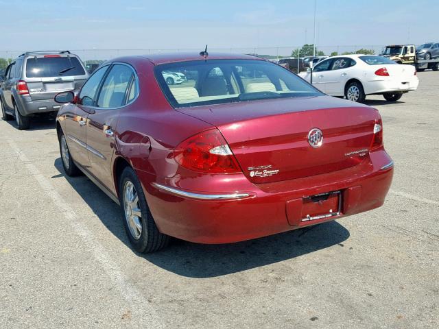 2G4WC582971155631 - 2007 BUICK LACROSSE C RED photo 3