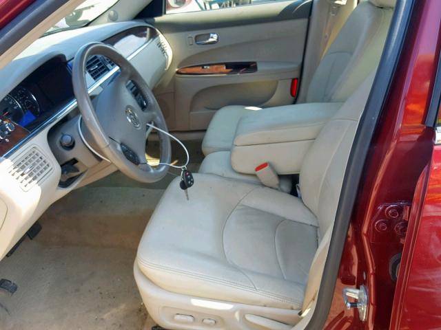 2G4WC582971155631 - 2007 BUICK LACROSSE C RED photo 5