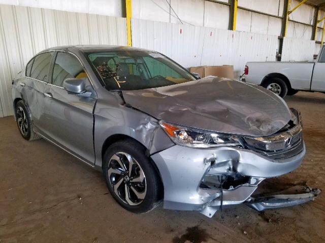 1HGCR2F80GA162809 - 2016 HONDA ACCORD EXL SILVER photo 1