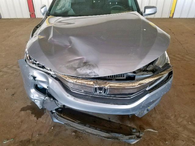 1HGCR2F80GA162809 - 2016 HONDA ACCORD EXL SILVER photo 7