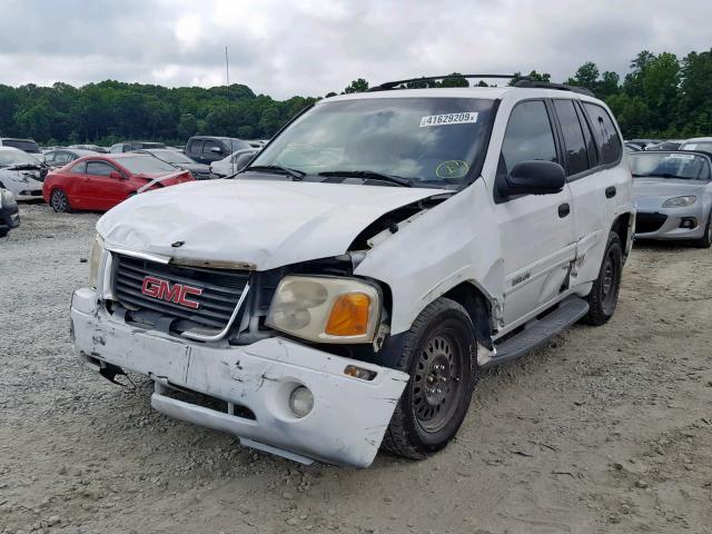 1GKDT13S022130707 - 2002 GMC ENVOY WHITE photo 2