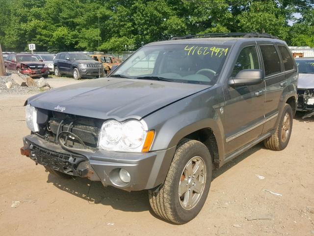 1J8HR58227C557280 - 2007 JEEP GRAND CHER GRAY photo 2