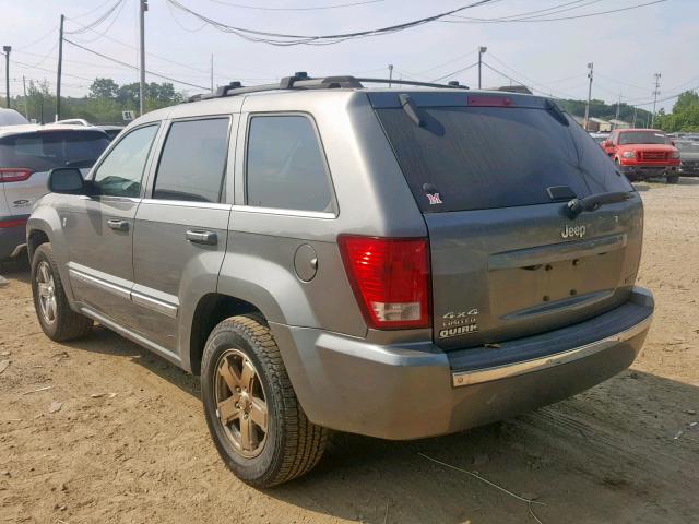 1J8HR58227C557280 - 2007 JEEP GRAND CHER GRAY photo 3