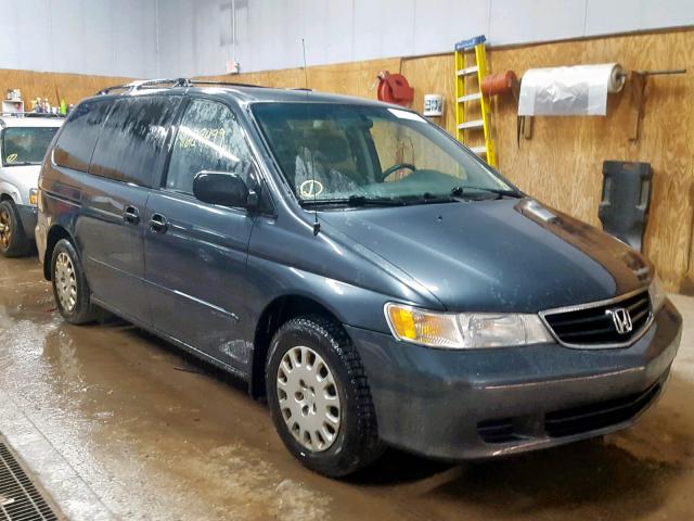 5FNRL185X4B025743 - 2004 HONDA ODYSSEY LX GRAY photo 1