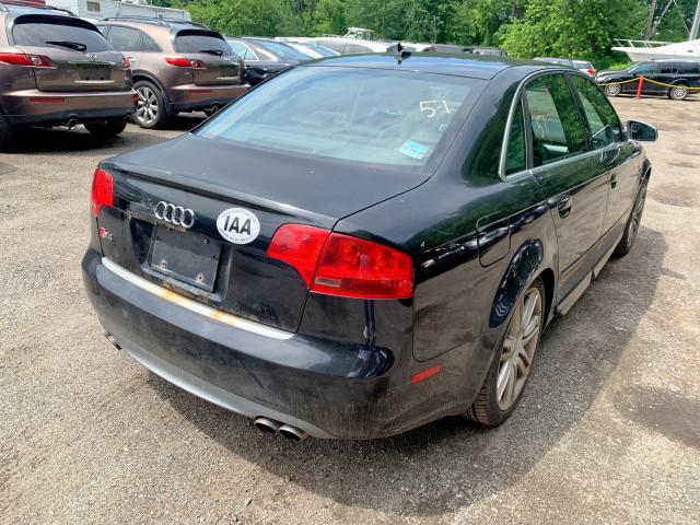 WAUGL78E17A046114 - 2007 AUDI NEW S4 QUA BLACK photo 3