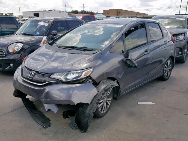 3HGGK5H84FM754994 - 2015 HONDA FIT EX CHARCOAL photo 2