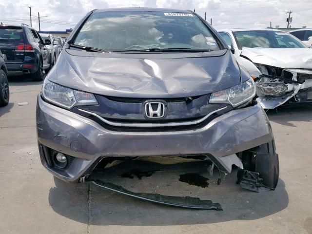 3HGGK5H84FM754994 - 2015 HONDA FIT EX CHARCOAL photo 9