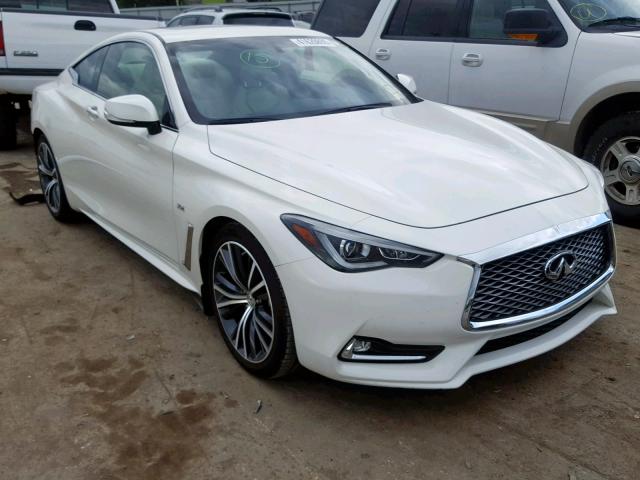 JN1EV7EK5JM342972 - 2018 INFINITI Q60 LUXE 3 WHITE photo 1