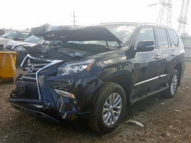 JTJBM7FX6J5208945 - 2018 LEXUS GX BLACK photo 2