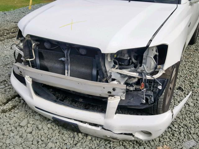 JTEEW21A860018130 - 2006 TOYOTA HIGHLANDER WHITE photo 9