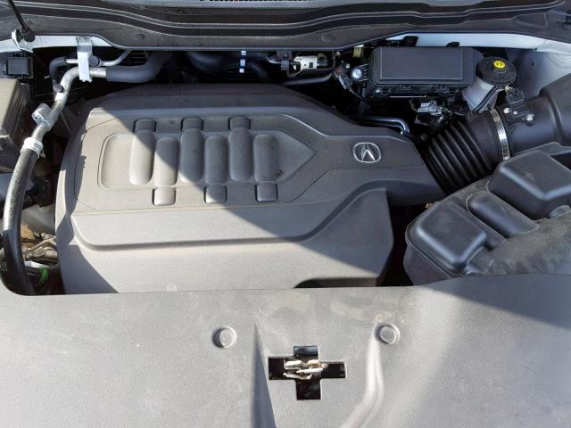 5J8YD4H84JL002103 - 2018 ACURA MDX ADVANC WHITE photo 7