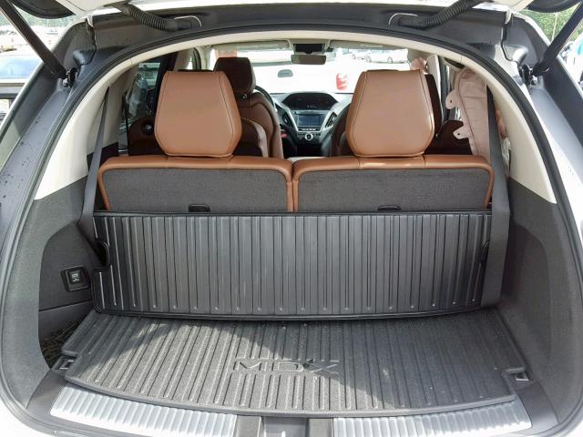 5J8YD4H84JL002103 - 2018 ACURA MDX ADVANC WHITE photo 9
