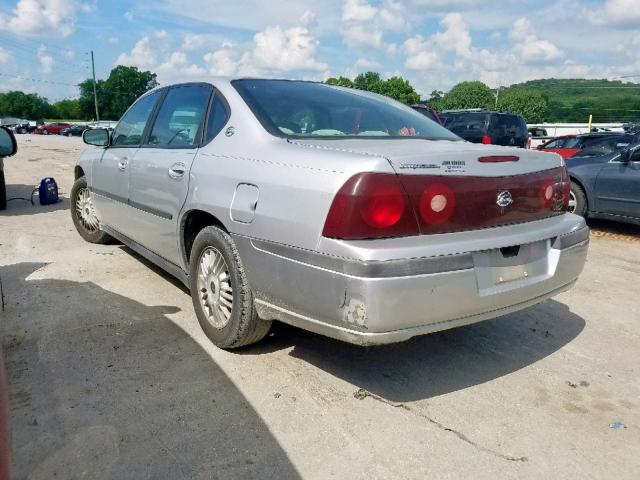 2G1WF52EX19131273 - 2001 CHEVROLET IMPALA SILVER photo 3