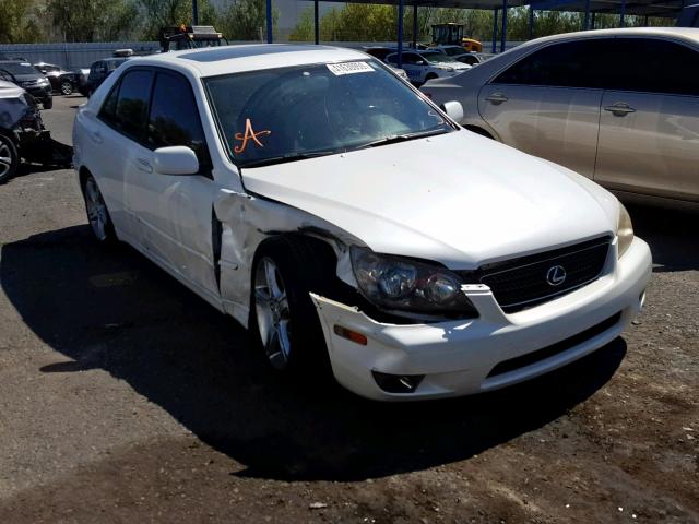 JTHBD192450100146 - 2005 LEXUS IS 300 WHITE photo 1