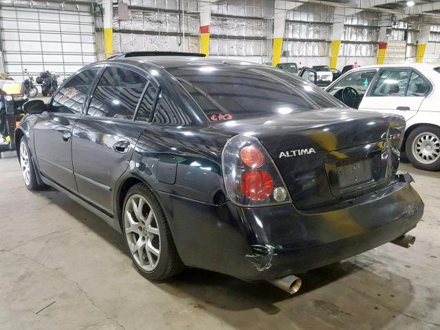 1N4BL11D15C286959 - 2005 NISSAN ALTIMA SE BLACK photo 3