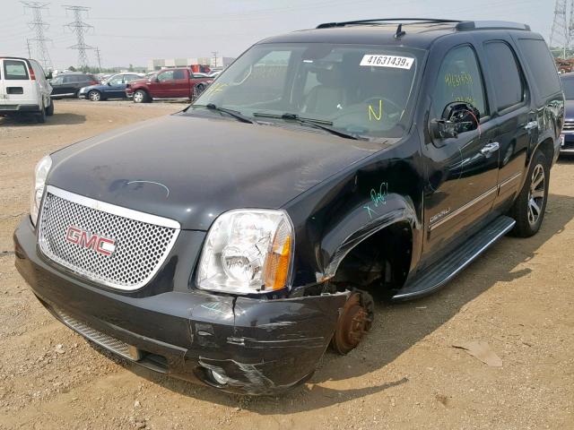 1GKUKEEF6AR159256 - 2010 GMC YUKON DENA BLACK photo 2