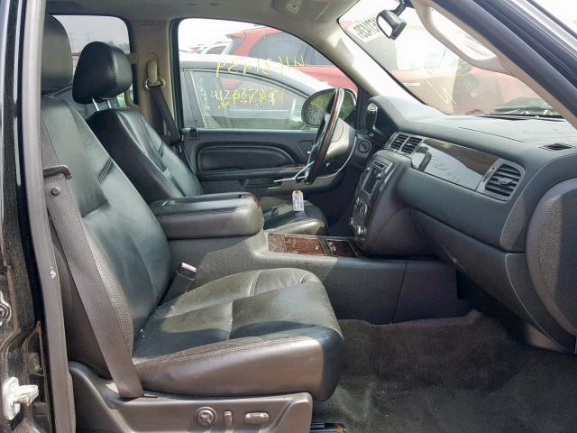 1GKUKEEF6AR159256 - 2010 GMC YUKON DENA BLACK photo 5