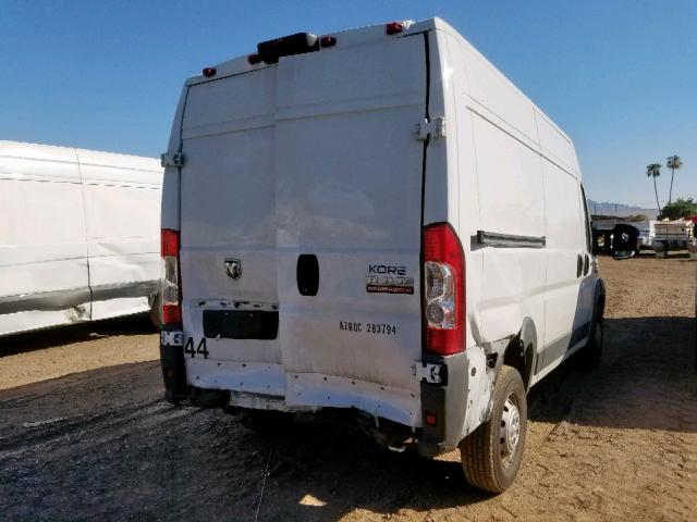 3C6TRVCG3FE519396 - 2015 RAM PROMASTER 白色 照片 4