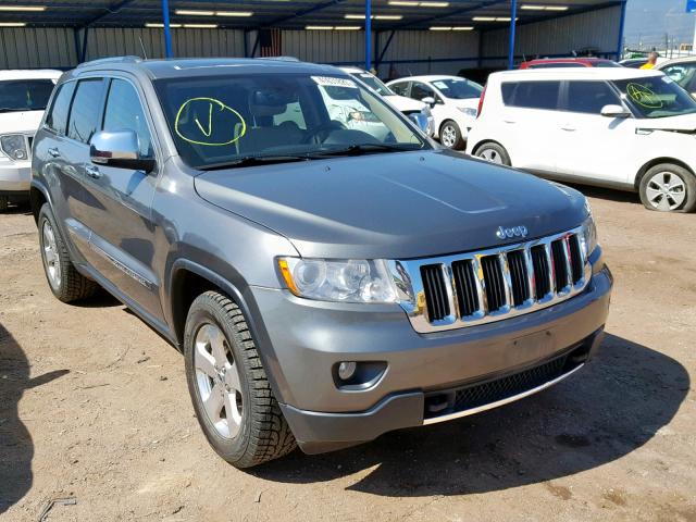 1J4RR5GT3BC671345 - 2011 JEEP GRAND CHER GRAY photo 1