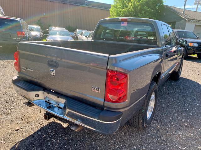 1D7HE48N25S365549 - 2005 DODGE DAKOTA QUA GRAY photo 3