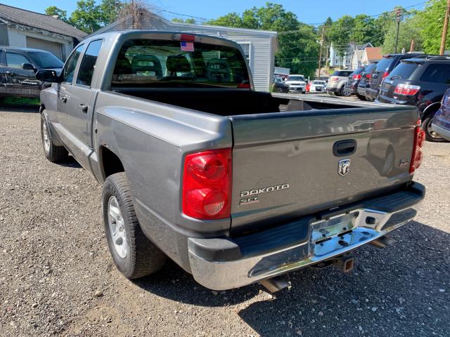 1D7HE48N25S365549 - 2005 DODGE DAKOTA QUA GRAY photo 4