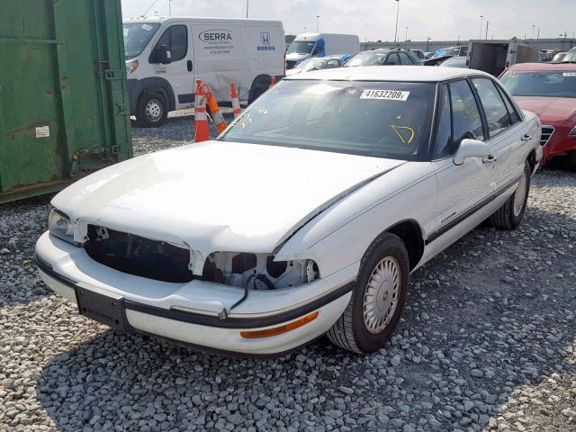 1G4HP52K7WH518753 - 1998 BUICK LESABRE CU WHITE photo 2