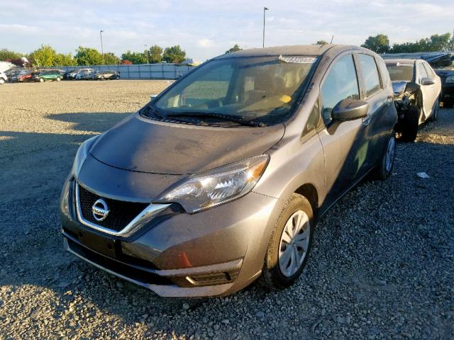 3N1CE2CP3HL363963 - 2017 NISSAN VERSA NOTE CHARCOAL photo 2