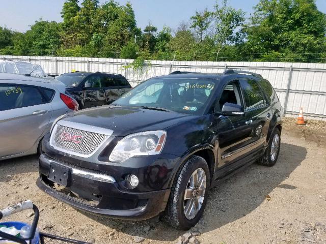 1GKKVTED7BJ219126 - 2011 GMC ACADIA DEN BLACK photo 2