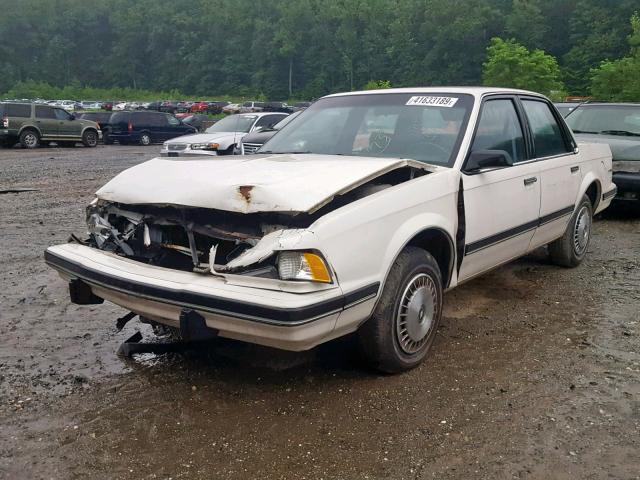 1G4AG54N5N6483049 - 1992 BUICK CENTURY SP WHITE photo 2