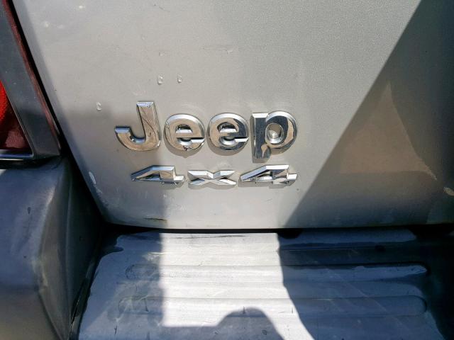 1J4GL38K36W125751 - 2006 JEEP LIBERTY RE SILVER photo 9