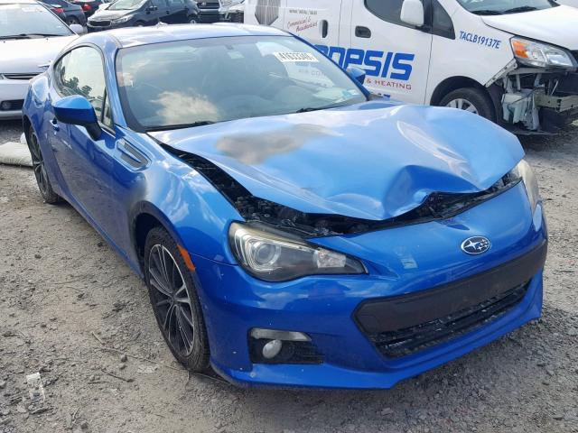 JF1ZCAC12D2608319 - 2013 SUBARU BRZ 2.0 LI BLUE photo 1