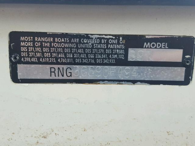 RNG3G690F494 - 1994 LAND ROVER 397V APACH TWO TONE photo 10