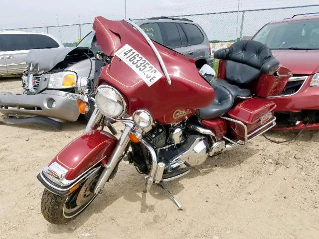 1HD1FFR13VY601010 - 1997 HARLEY-DAVIDSON FLHTCI MAROON photo 2